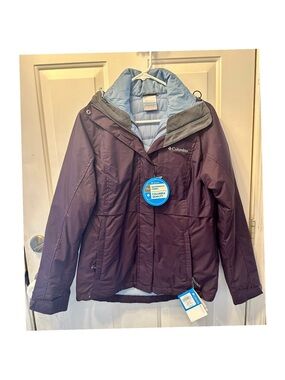 Columbia Thick Puffer Purple Jacket